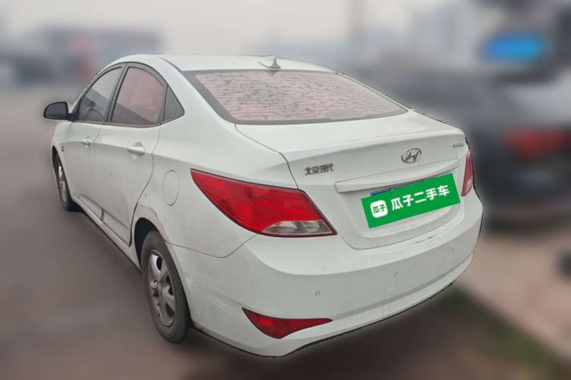 Used Hyundai Verna (older generation) 2016 1.4L Manual Smart GLS Trim Rear Left 45 Deg