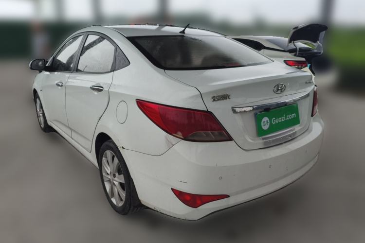 Used Hyundai Verna (older generation) 2016 1.4L Manual Flagship TOP Model Rear Left 45 Deg