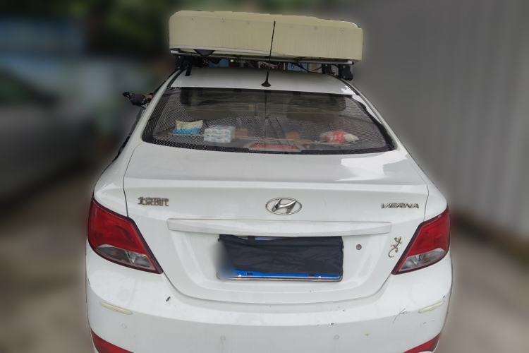 Used Hyundai Verna (older generation) 2016 1.4L Manual Smart GLS Trim Rear