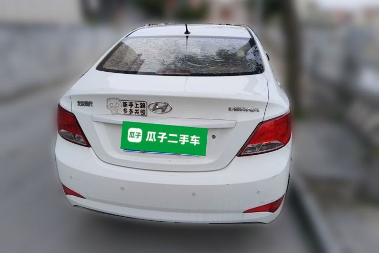 Used Hyundai Verna (older generation) 2016 1.4L Automatic Smart GLS Rear