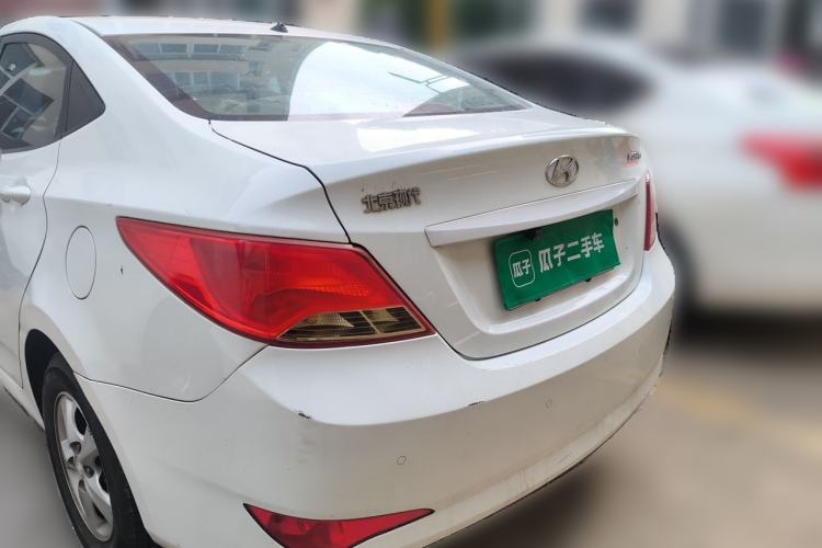 Used Hyundai Verna (older generation) 2016 1.4L Manual Smart GLS Trim Rear