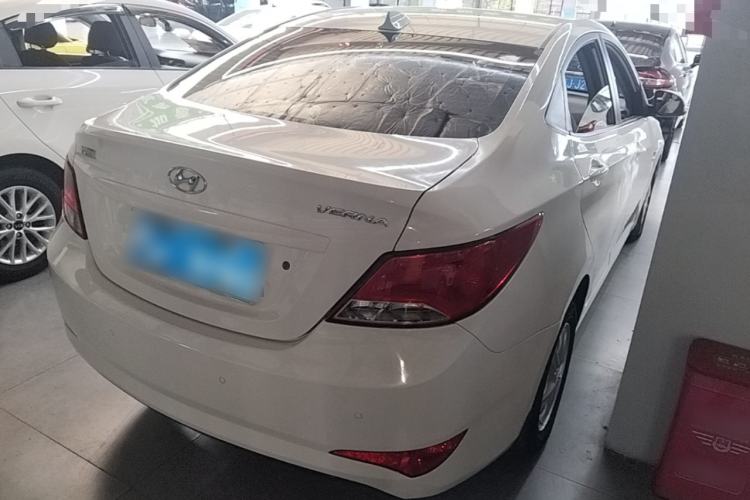 Used Hyundai Verna (older generation) 2016 1.4L Automatic Smart GLS Rear Right 45 Deg