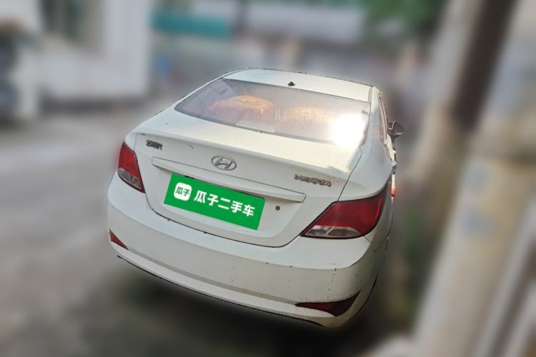 Used Hyundai Verna (older generation) 2016 1.4L Automatic Fashionable GS Model Rear Right 45 Deg
