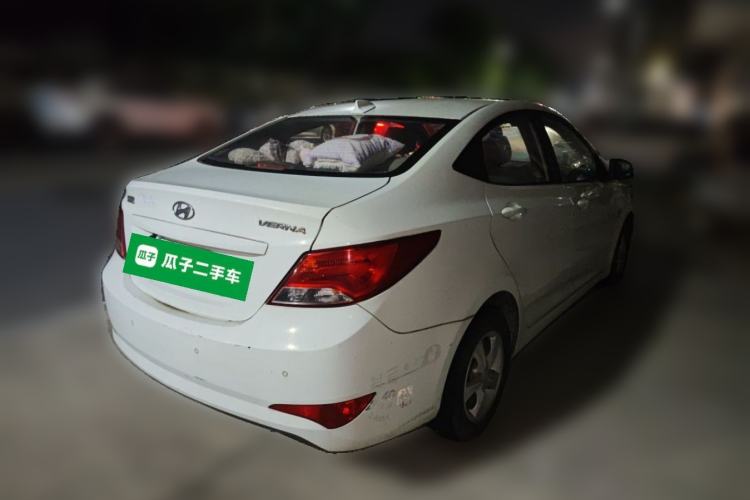 Used Hyundai Verna (older generation) 2016 1.4L Automatic Smart GLS Rear Right 45 Deg