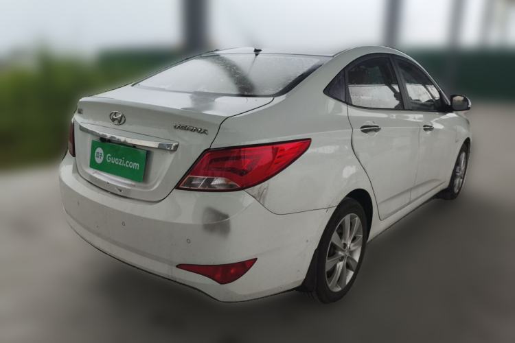 Used Hyundai Verna (older generation) 2016 1.4L Manual Flagship TOP Model Rear Right 45 Deg