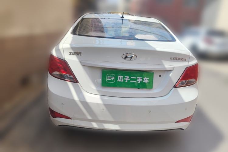 Used Hyundai Verna (older generation) 2016 1.4L Manual Smart GLS Trim Rear