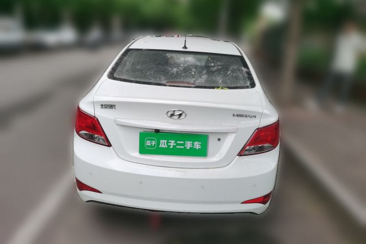 Used Hyundai Verna (older generation) 2016 1.4L Manual Smart GLS Trim Rear