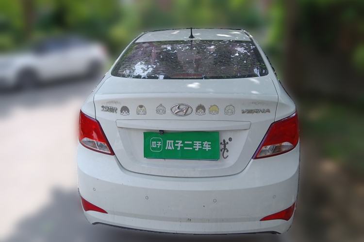 Used Hyundai Verna (older generation) 2016 1.4L Automatic Smart GLS Rear