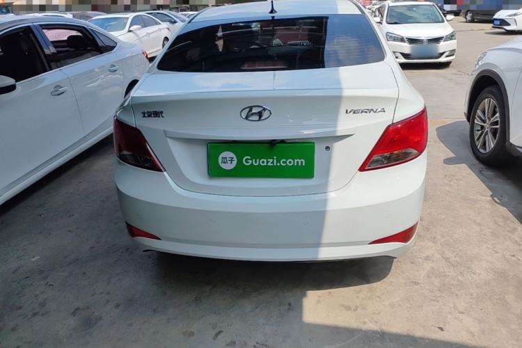 Used Hyundai Verna (older generation) 2016 1.4L Manual Smart GLS Trim Rear