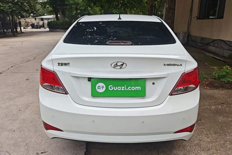 Used Hyundai Verna (older generation) 2016 1.4L Manual Smart GLS Trim Rear