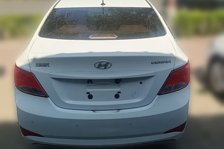 Used Hyundai Verna (older generation) 2016 1.4L Automatic Fashionable GS Model Rear