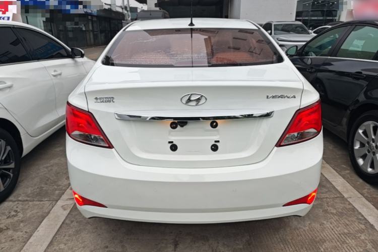 Used Hyundai Verna (older generation) 2016 1.4L Automatic Leading-Edge GLX Rear