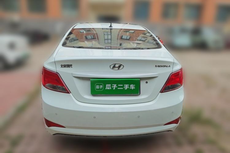 Used Hyundai Verna (older generation) 2016 1.4L Manual Smart GLS Trim Rear