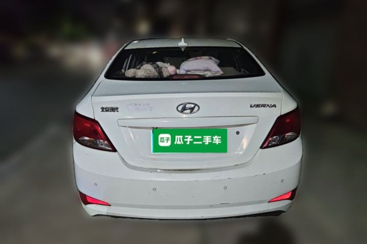 Used Hyundai Verna (older generation) 2016 1.4L Automatic Smart GLS Rear