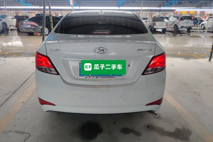 Used Hyundai Verna (older generation) 2016 1.4L Manual Smart GLS Trim Rear