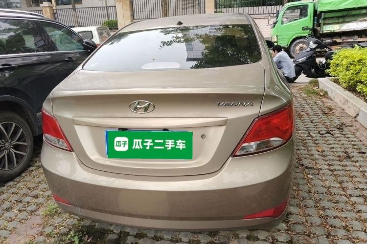 Used Hyundai Verna (older generation) 2016 1.4L Manual Smart GLS Trim Rear