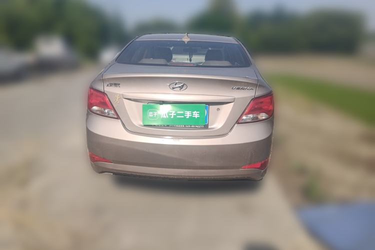 Used Hyundai Verna (older generation) 2016 1.4L Manual Smart GLS Trim Rear