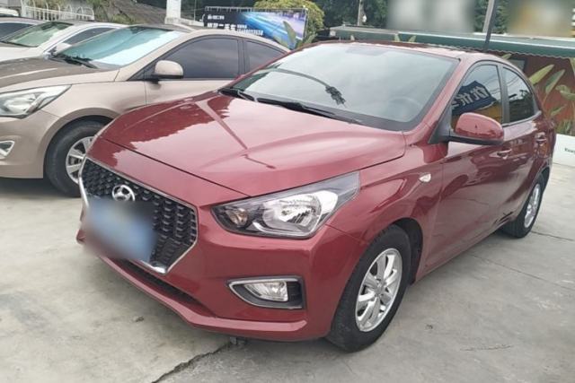 Used Hyundai Verna (older generation) 2017 1.4L Manual Colorful Skyroof Version China V Standard