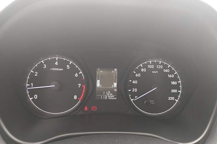 Used Hyundai Verna (older generation) 2017 1.4L Manual Colorful Skyroof Version China V Standard Instrument Cluster