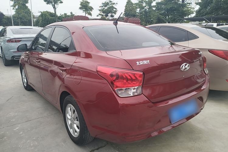 Used Hyundai Verna (older generation) 2017 1.4L Manual Colorful Skyroof Version China V Standard Rear Left 45 Deg