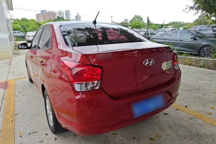 Used Hyundai Verna (older generation) 2017 1.4L Automatic YueXiang Edition China V-standard Rear Left 45 Deg