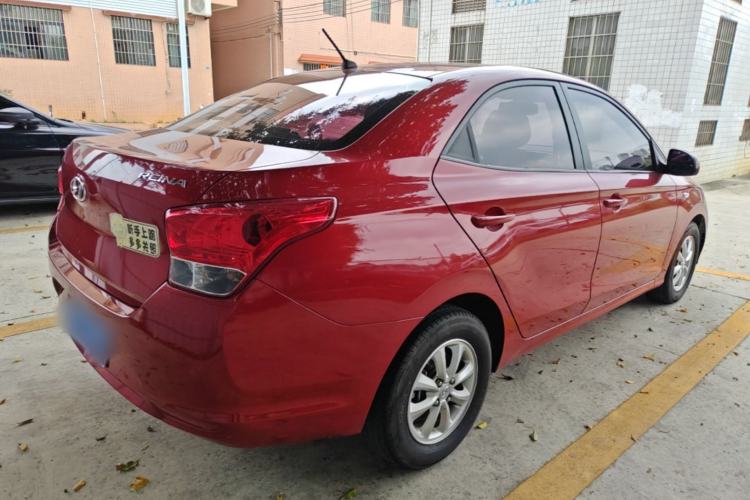 Used Hyundai Verna (older generation) 2017 1.4L Automatic YueXiang Edition China V-standard Rear Right 45 Deg