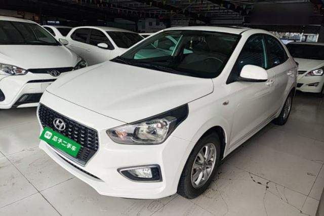 Ojetý Hyundai Verna (older generation) 2017 1.4L Automatic YueXiang Edition China V-standard