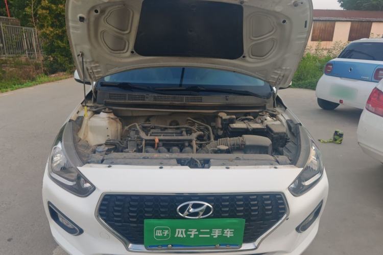 Used Hyundai Verna (older generation) 2017 1.4L Manual Huancai Edition China V Standard Engine Bay