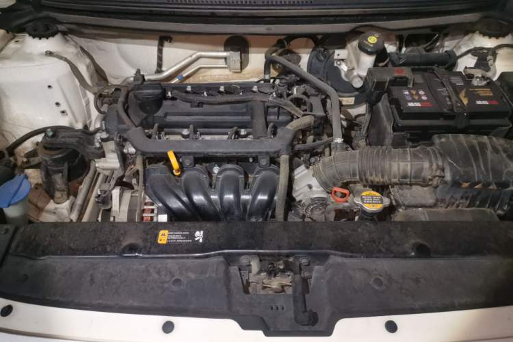 Used Hyundai Verna (older generation) 2017 1.4L Automatic YueXiang Connected Version China V Standard Engine Bay