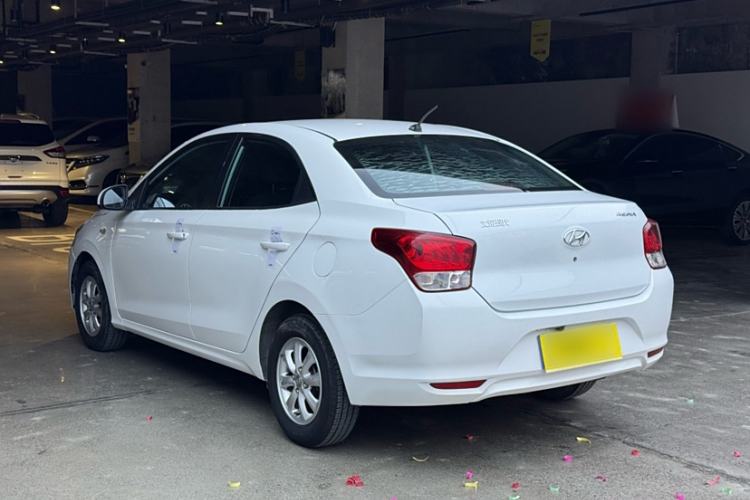 Used Hyundai Verna (older generation) 2017 1.4L Manual Huancai Edition China VI Exterior 4