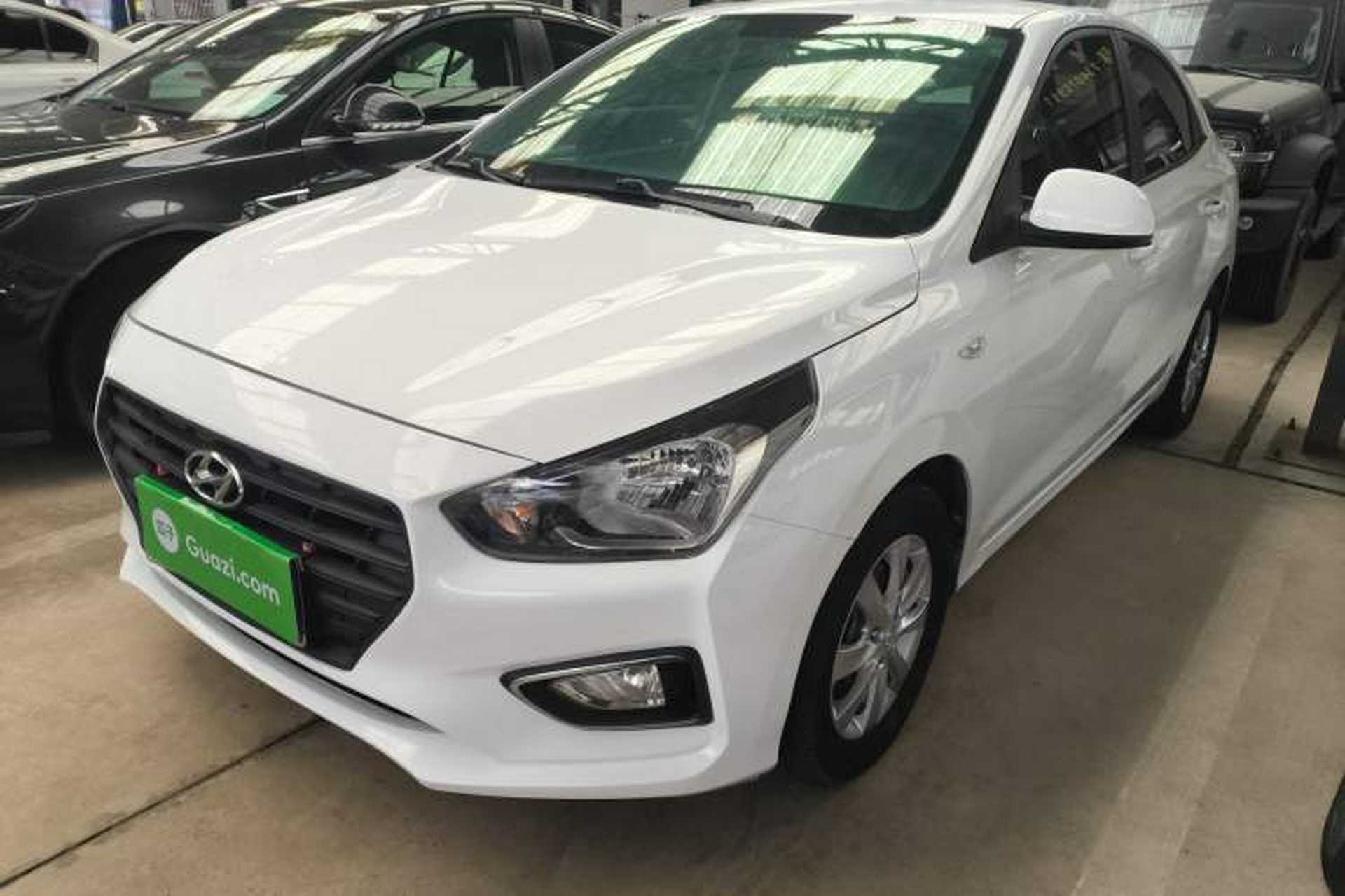 Used Hyundai Verna (older generation) 2017 1.4L Manual Refreshed Version China V Standard Front Left 45 Deg