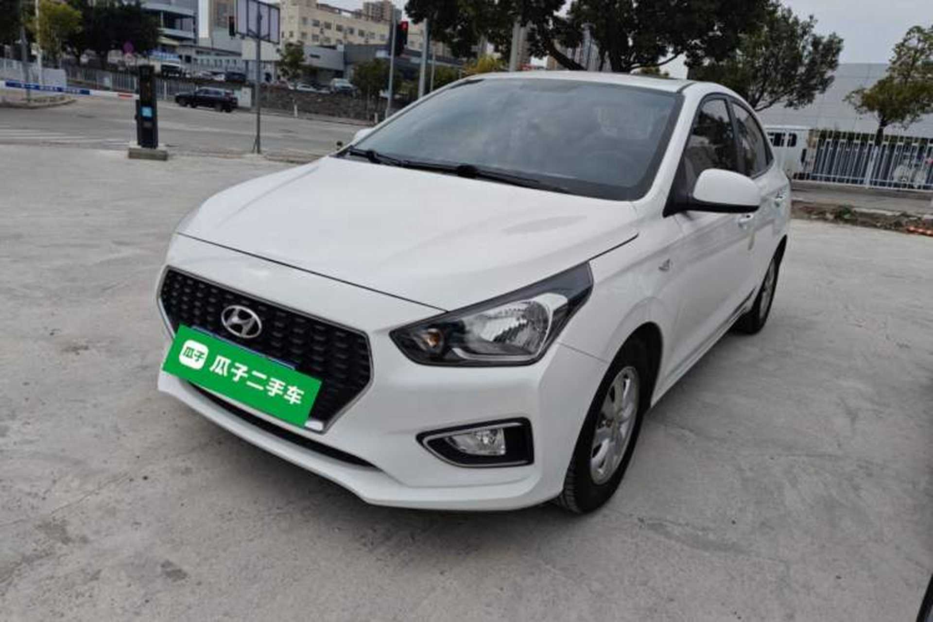 Used Hyundai Verna (older generation) 2017 1.4L Automatic YueXiang Edition China V-standard Front Left 45 Deg