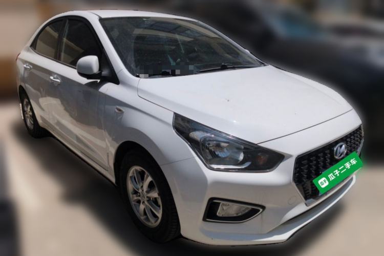 Used Hyundai Verna (older generation) 2017 1.4L Manual Huancai Edition China V Standard Front Right 45 Deg