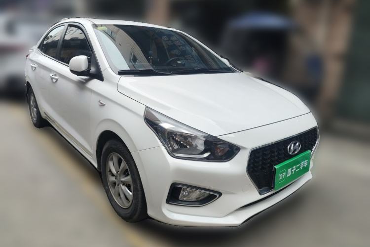 Used Hyundai Verna (older generation) 2017 1.4L Automatic YueXiang Edition China V-standard Front Right 45 Deg