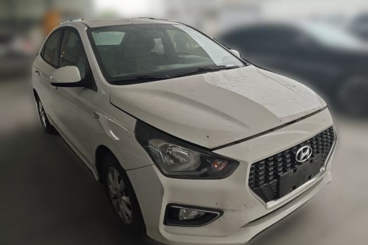 Used Hyundai Verna (older generation) 2017 1.4L Automatic YueXiang Edition China V-standard Front Right 45 Deg