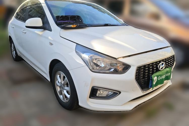 Used Hyundai Verna (older generation) 2017 1.4L Automatic YueXiang Edition China V-standard Front Right 45 Deg