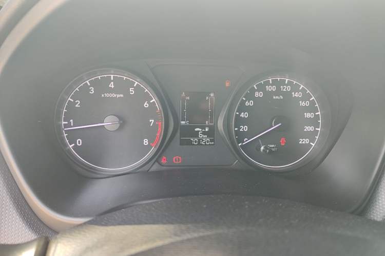 Used Hyundai Verna (older generation) 2017 1.4L Manual Refreshed Version China V Standard Instrument Cluster