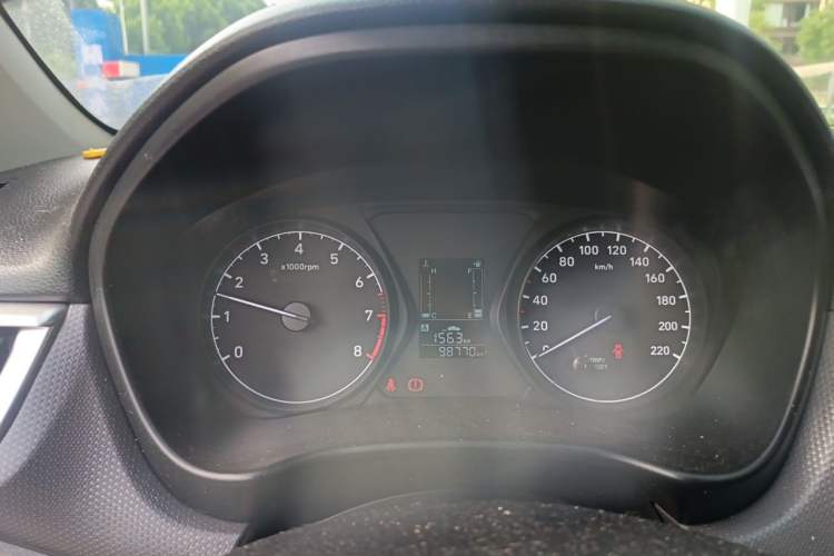Used Hyundai Verna (older generation) 2017 1.4L Manual Huancai Edition China V Standard Instrument Cluster