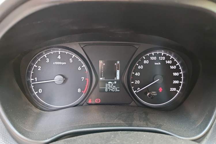 Used Hyundai Verna (older generation) 2017 1.4L Manual Refreshed Version China VI Standard Instrument Cluster