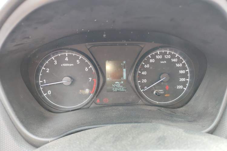 Used Hyundai Verna (older generation) 2017 1.4L Manual Colorful Skyroof Version China V Standard Instrument Cluster