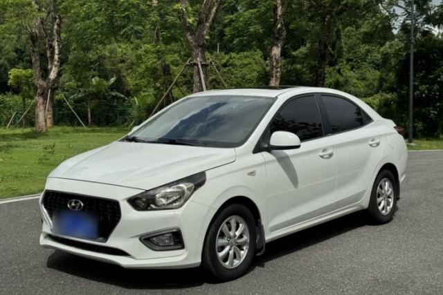Used Hyundai Verna (older generation) 2017 1.4L Automatic YueXiang Edition China V-standard