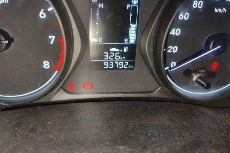 Used Hyundai Verna (older generation) 2017 1.4L Manual Refreshed Version China V Standard Odometer Close Up