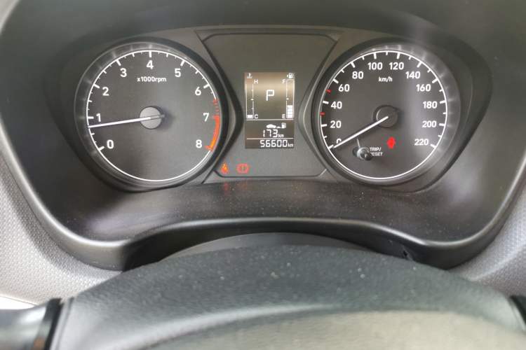 Used Hyundai Verna (older generation) 2017 1.4L Automatic YueXiang Connected Version China V Standard Odometer Close Up
