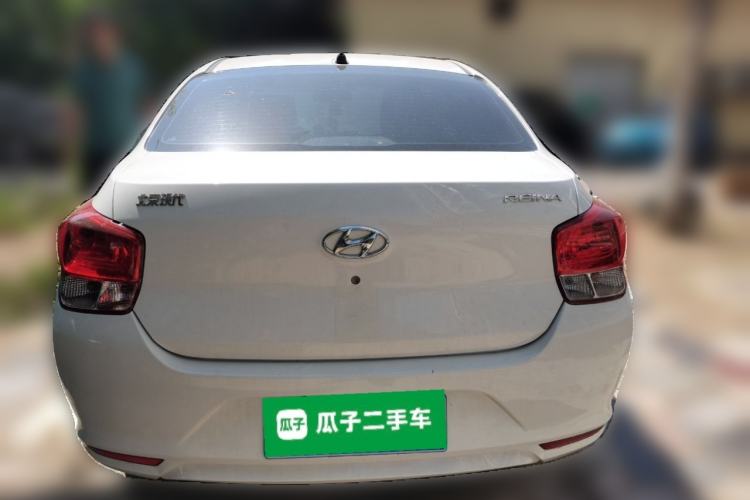 Used Hyundai Verna (older generation) 2017 1.4L Manual Refreshed Version China V Standard Rear