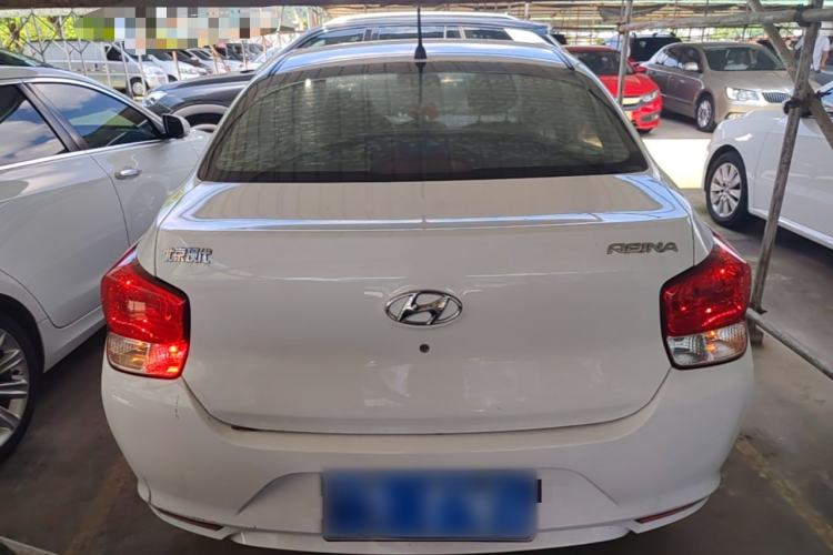 Used Hyundai Verna (older generation) 2017 1.4L Manual Huancai Edition China V Standard Rear