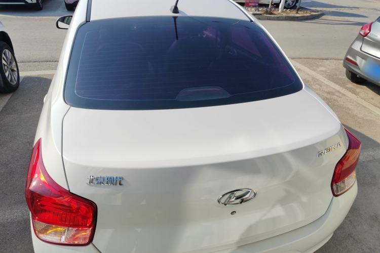 Used Hyundai Verna (older generation) 2017 1.4L Automatic YueXiang Edition China V-standard Rear