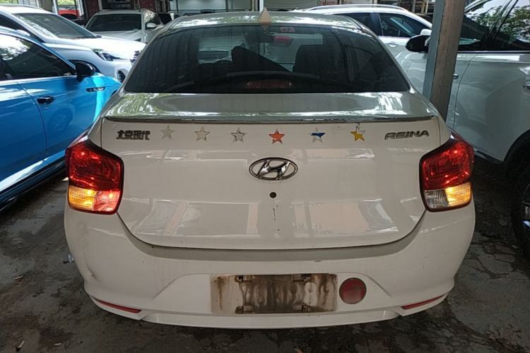 Used Hyundai Verna (older generation) 2017 1.4L Manual Huancai Edition China V Standard Rear