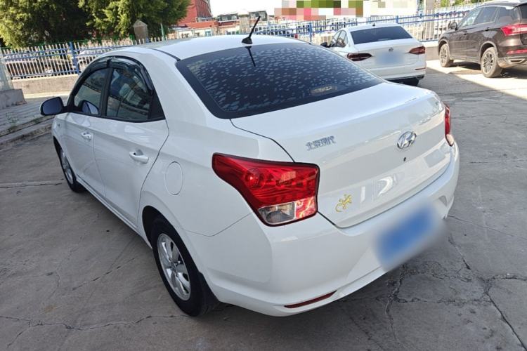 Used Hyundai Verna (older generation) 2017 1.4L Manual Huancai Edition China V Standard Rear Left 45 Deg