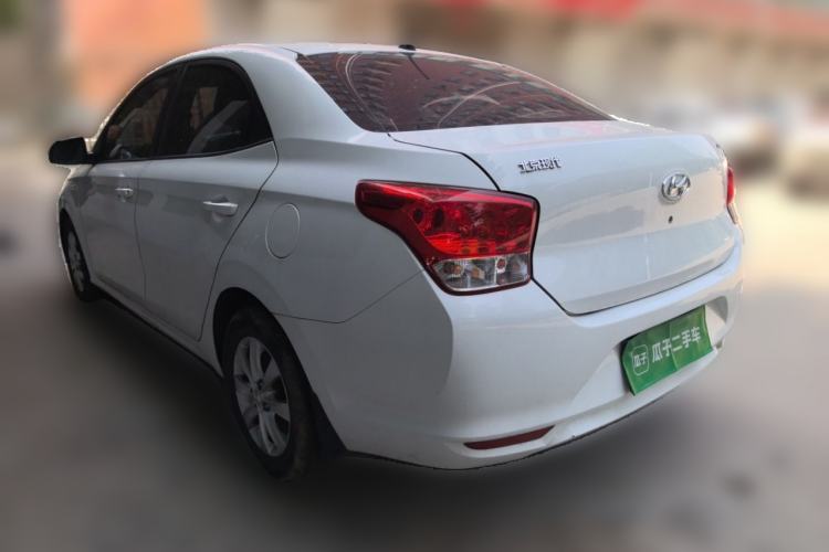 Used Hyundai Verna (older generation) 2017 1.4L Manual Refreshed Version China V Standard Rear Left 45 Deg