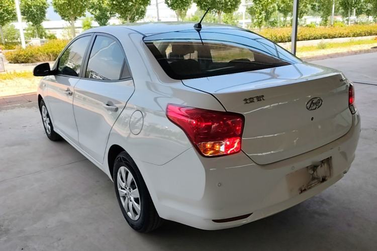 Used Hyundai Verna (older generation) 2017 1.4L Manual Refreshed Version China V Standard Rear Left 45 Deg
